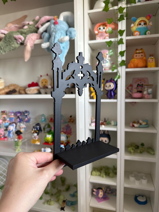 3D Printed PLA Display Self: Figure Collector Desk Decor