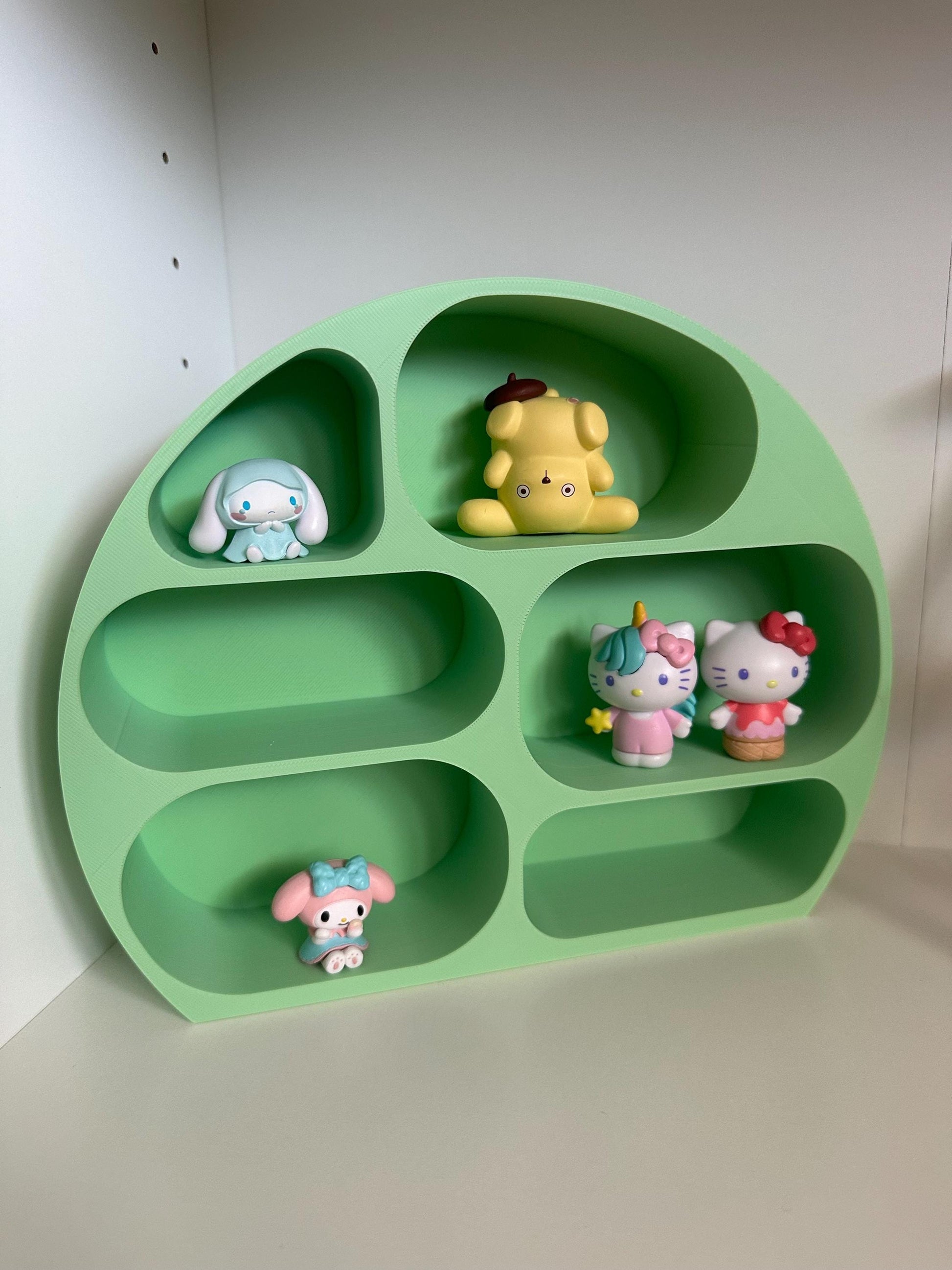 3D Printed PLA Display Stand: Figure Collector Desk Decor