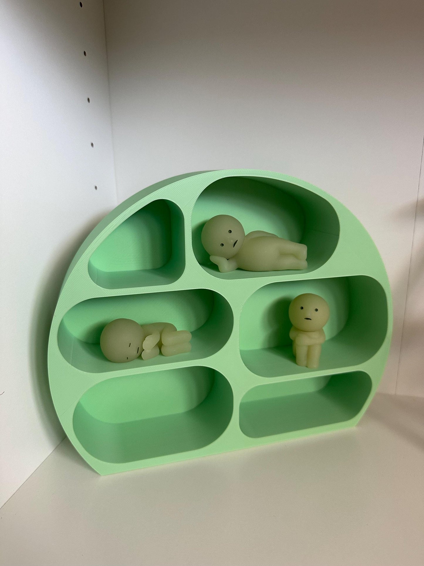 3D Printed PLA Display Stand: Figure Collector Desk Decor