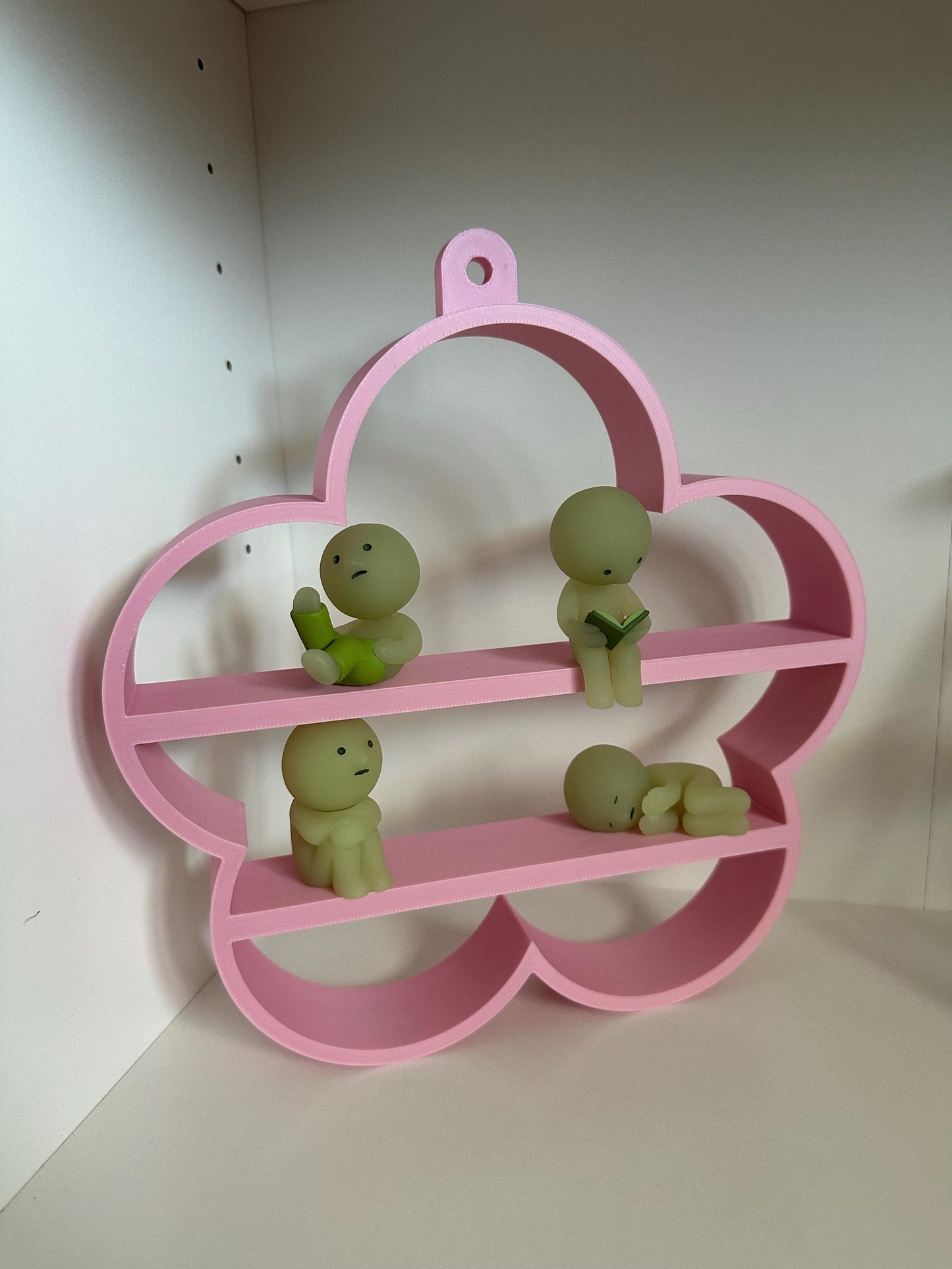 3D Printed PLA Display Self/stand: Figure Collector Desk Decor
