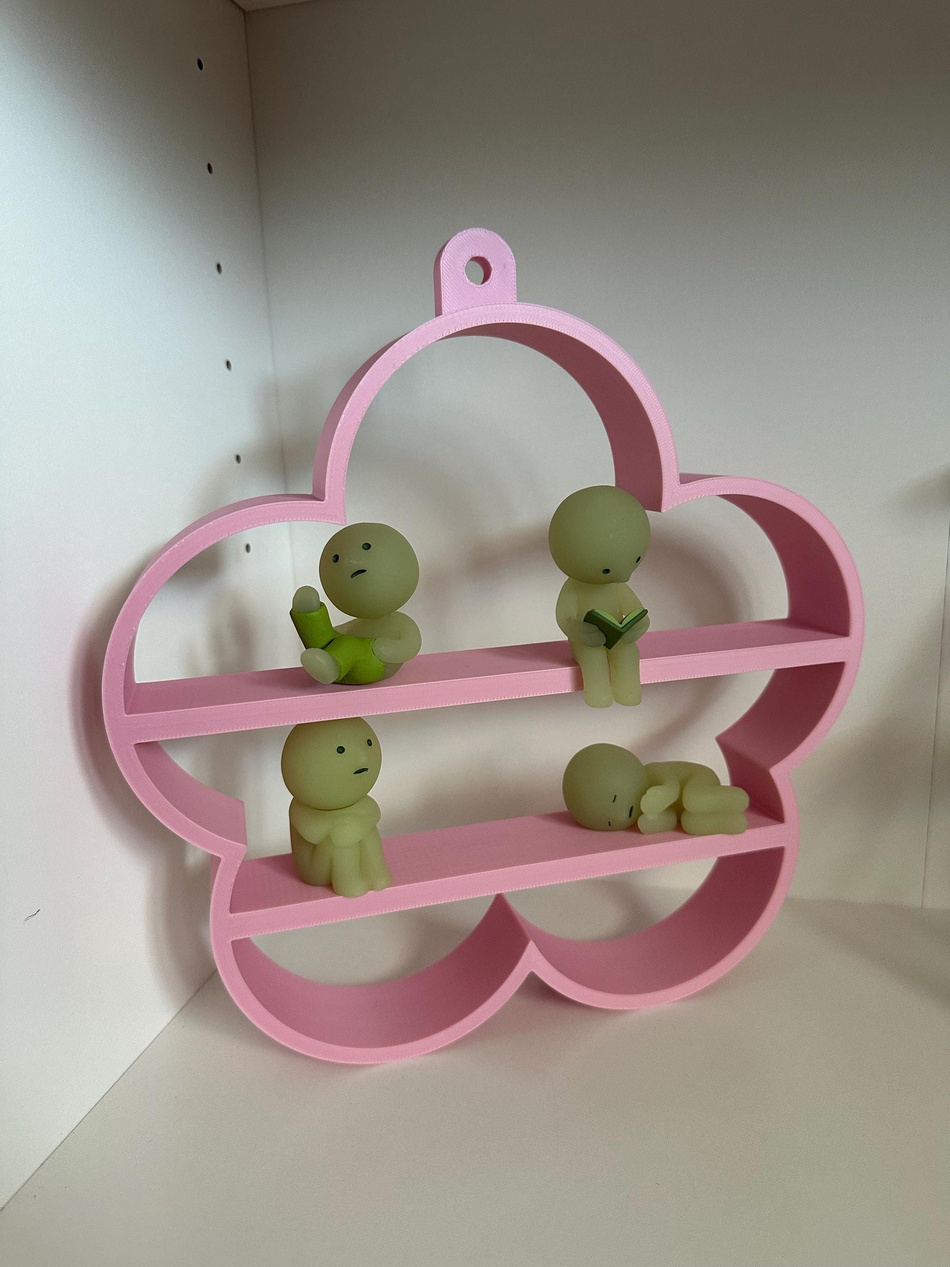 3D Printed PLA Display Self/stand: Figure Collector Desk Decor