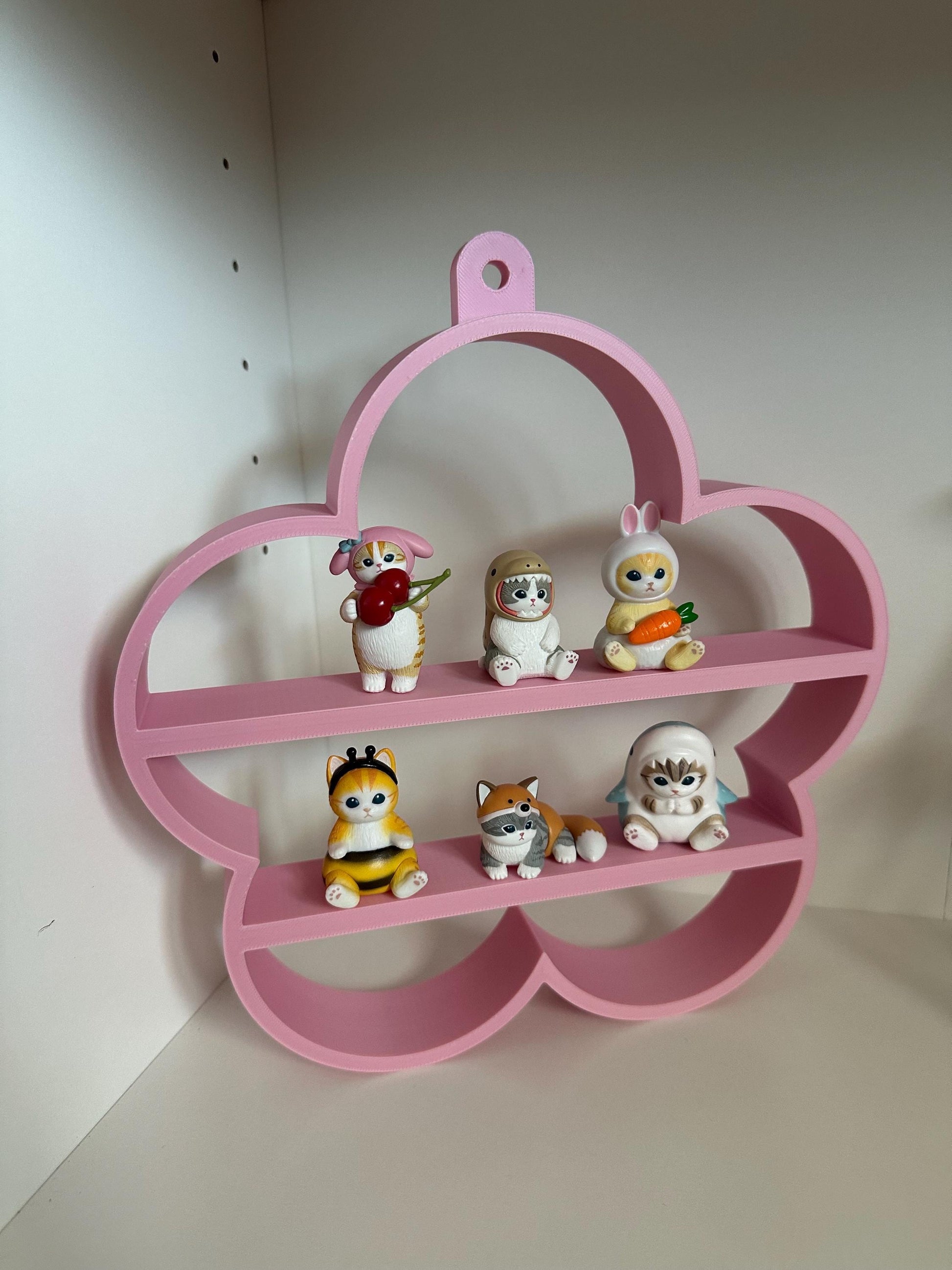 3D Printed PLA Display Self/stand: Figure Collector Desk Decor