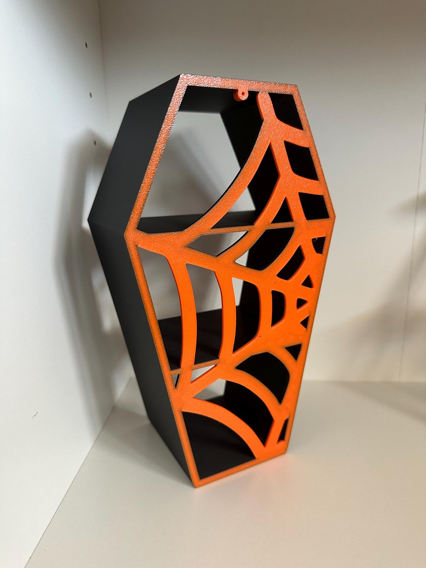 3D Printed PLA Display Stand Coffin: Figure Collector Desk Decor