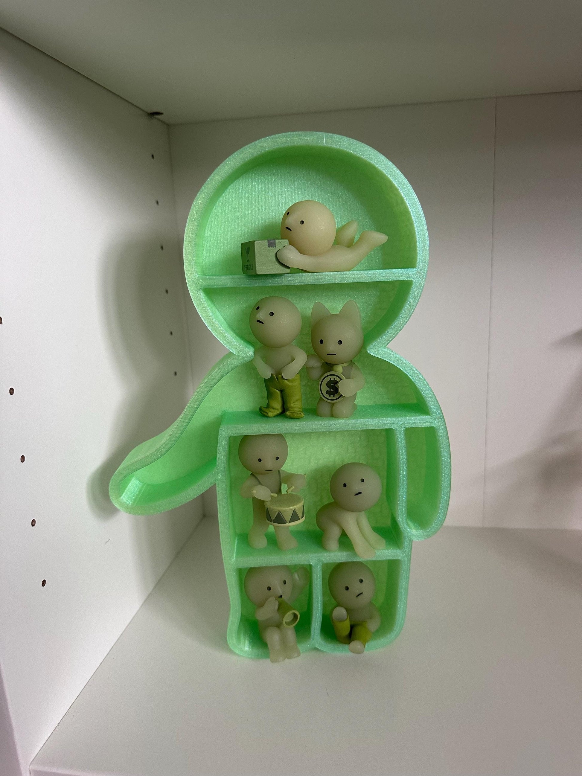 Smiski Display Shelf 3D Printed