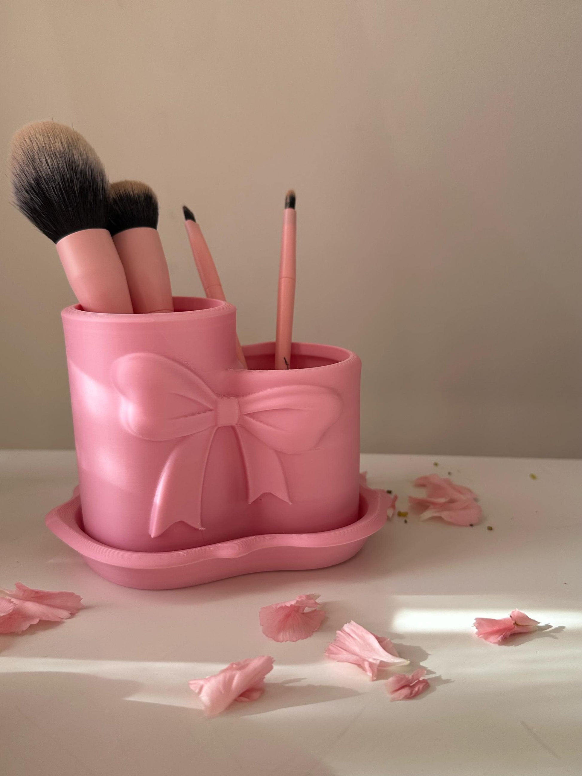 3D Printed PLA Bow Makeup/Stationery Holder