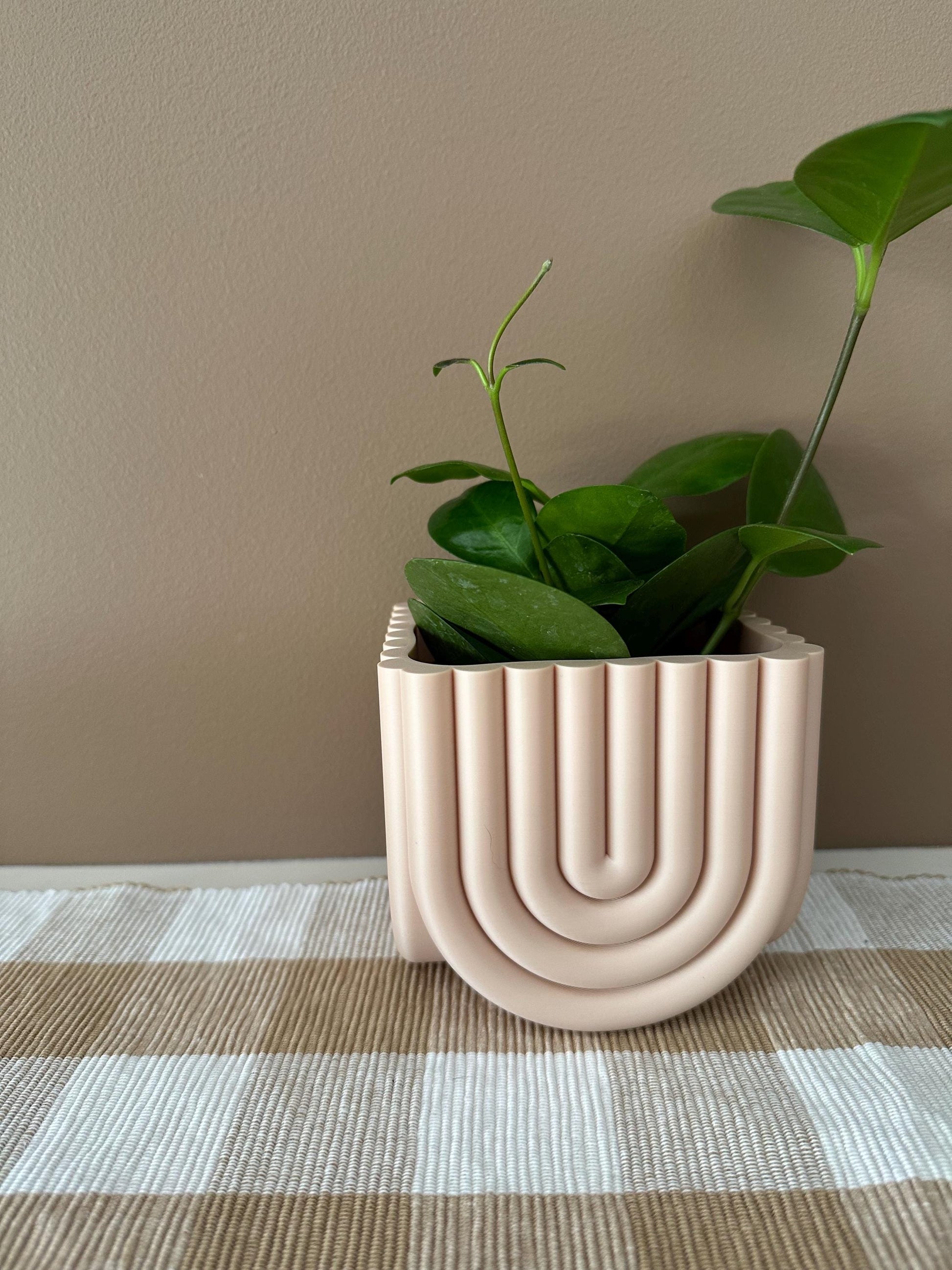 3D Printed PLA Pot Plant Deco