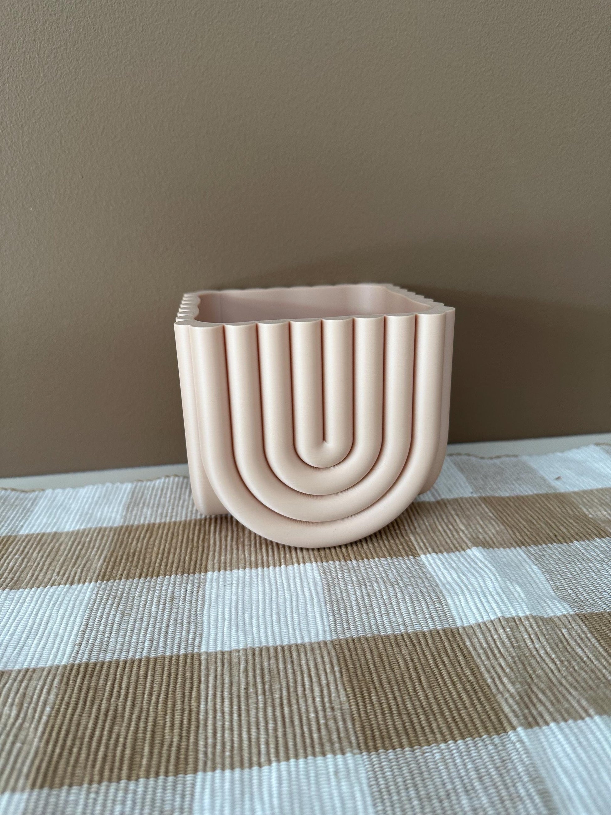 3D Printed PLA Pot Plant Deco