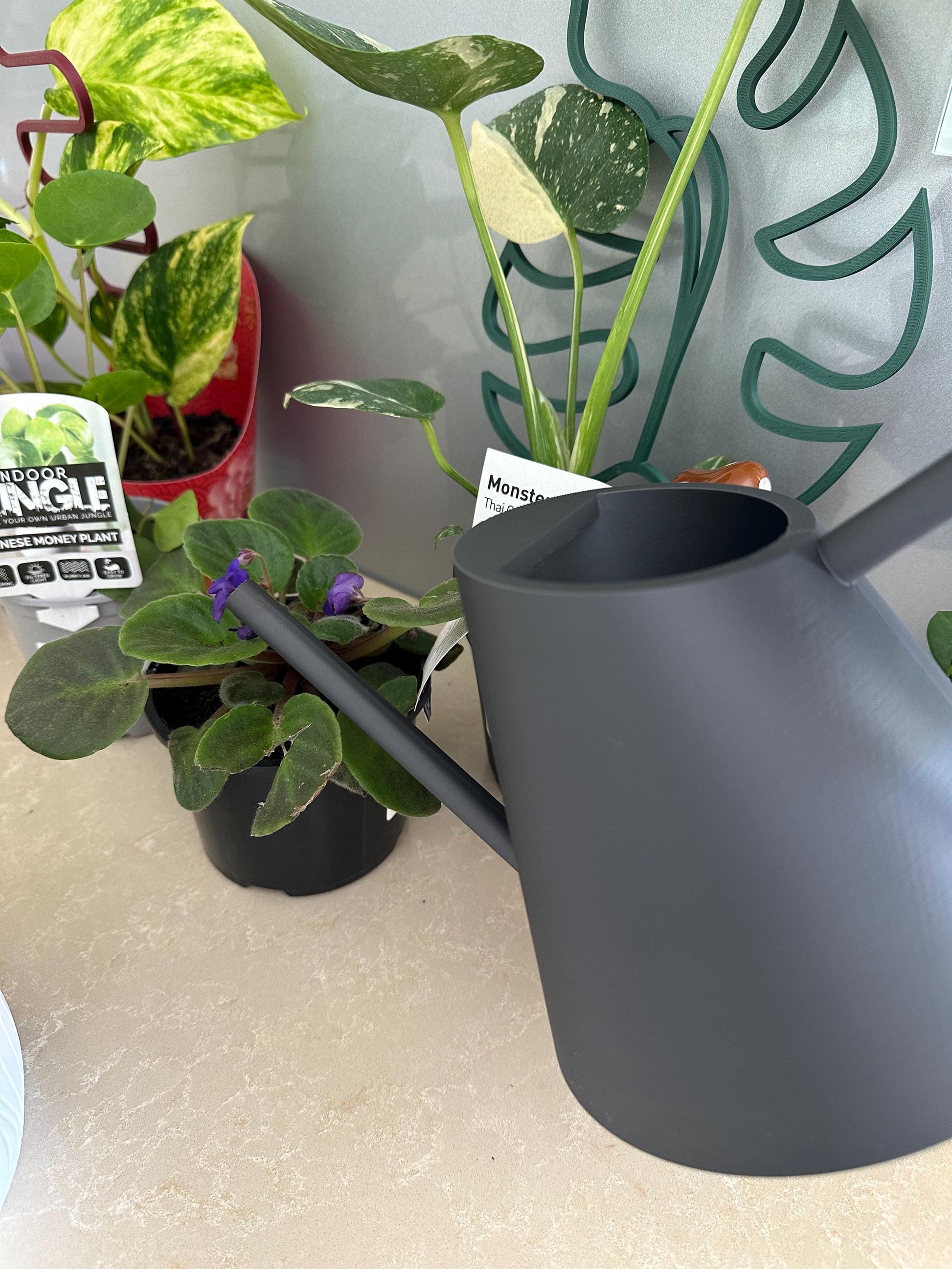 3D Printed PLA Watering Can Style Modern