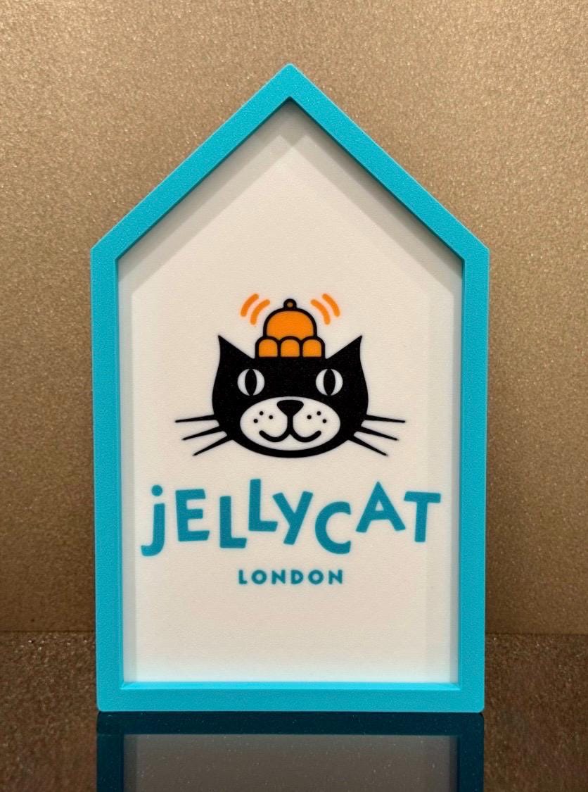 Custom Name 3D Printed Jellycat Shop Display Sign