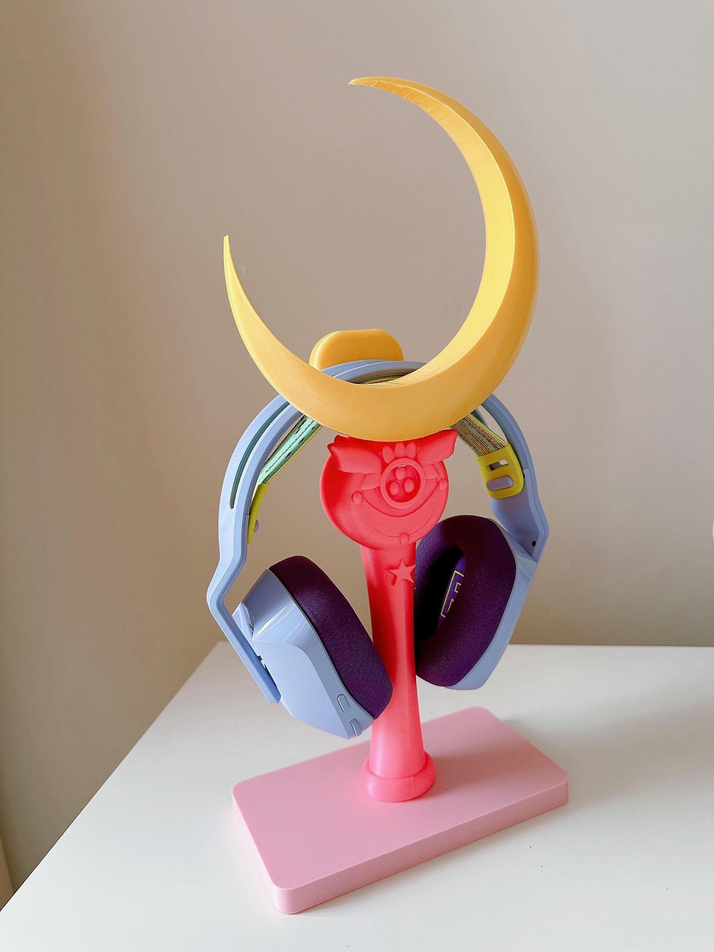Sailor Moon Head Phone Stand - 3D Printed