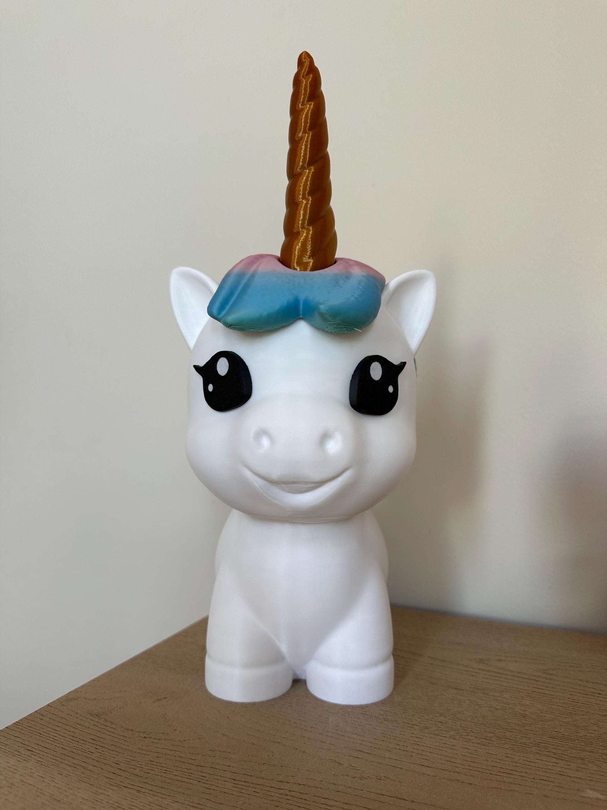 Unicorn Money Box 3D Printed