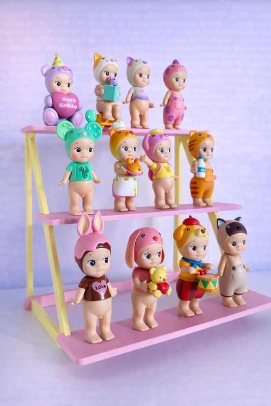 3D Printed PLA Display Stand: Figure Collector Desk Decor