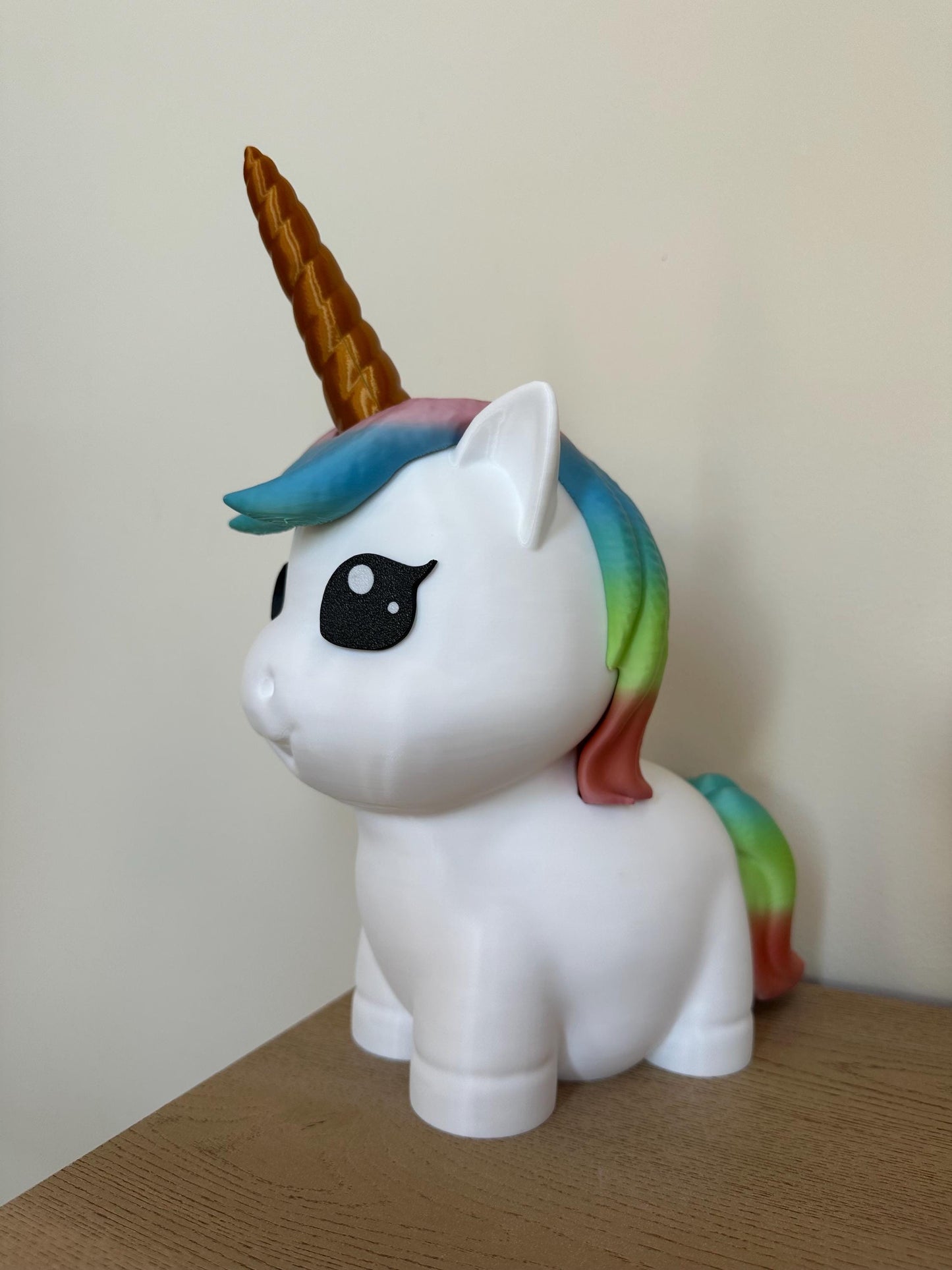 Unicorn Money Box 3D Printed