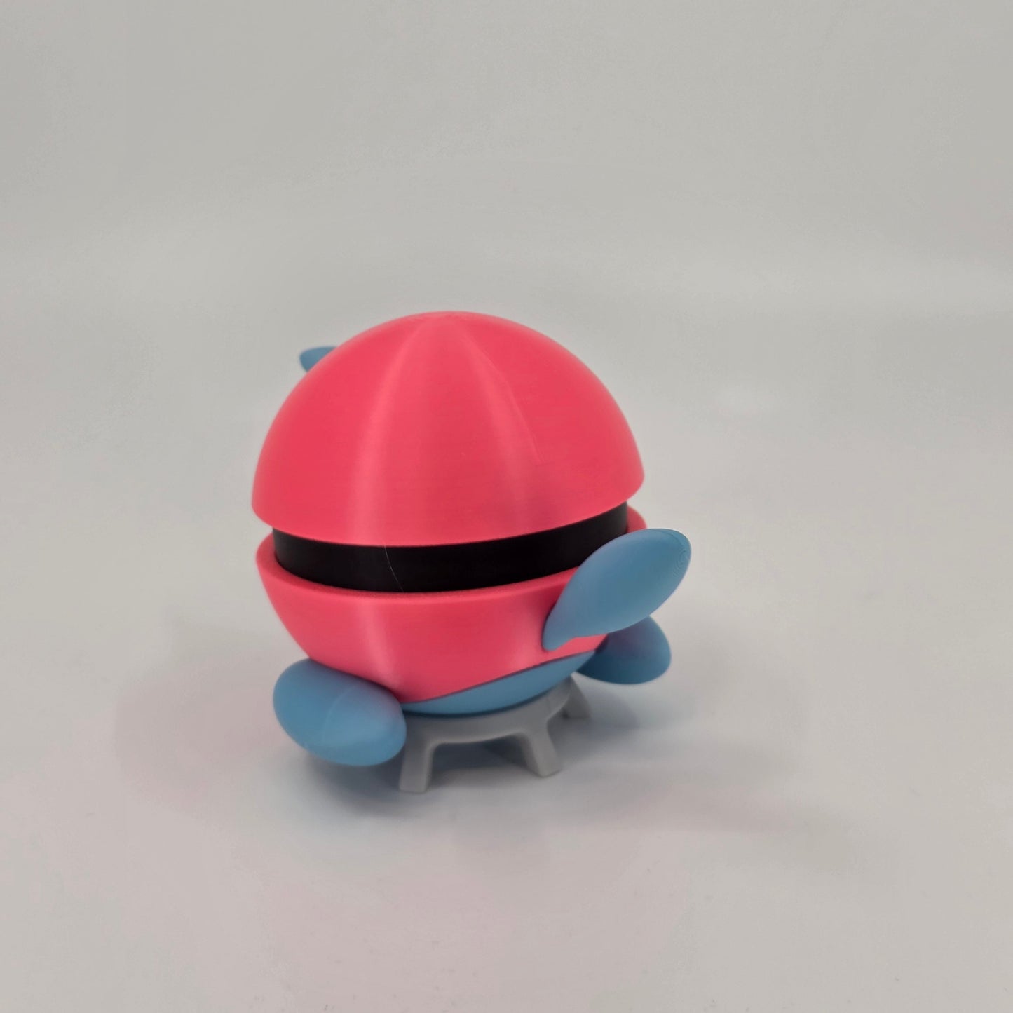Porygon2 Poke Ball – Custom Themed 3D Printed Model | Durable PLA Display