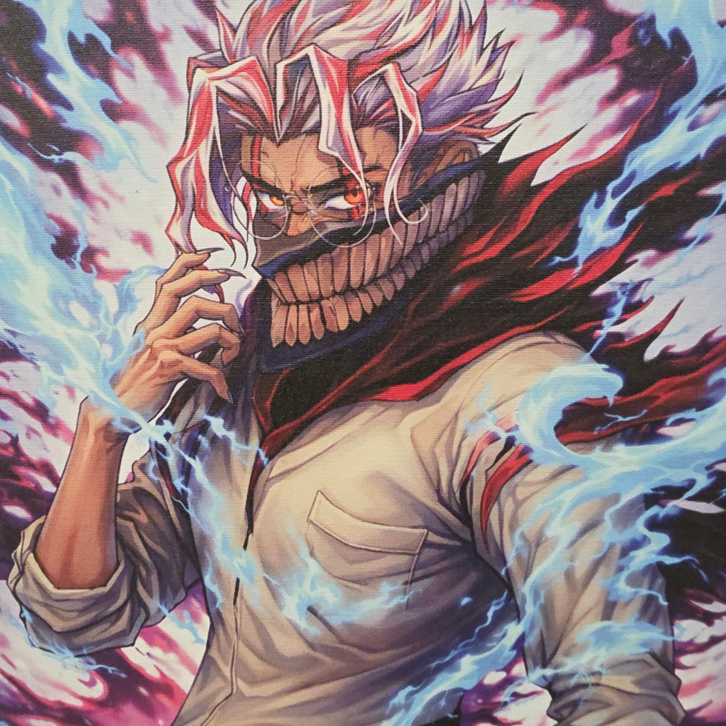 Dandadan Inspired Anime UV Printed Canvas Wall Art