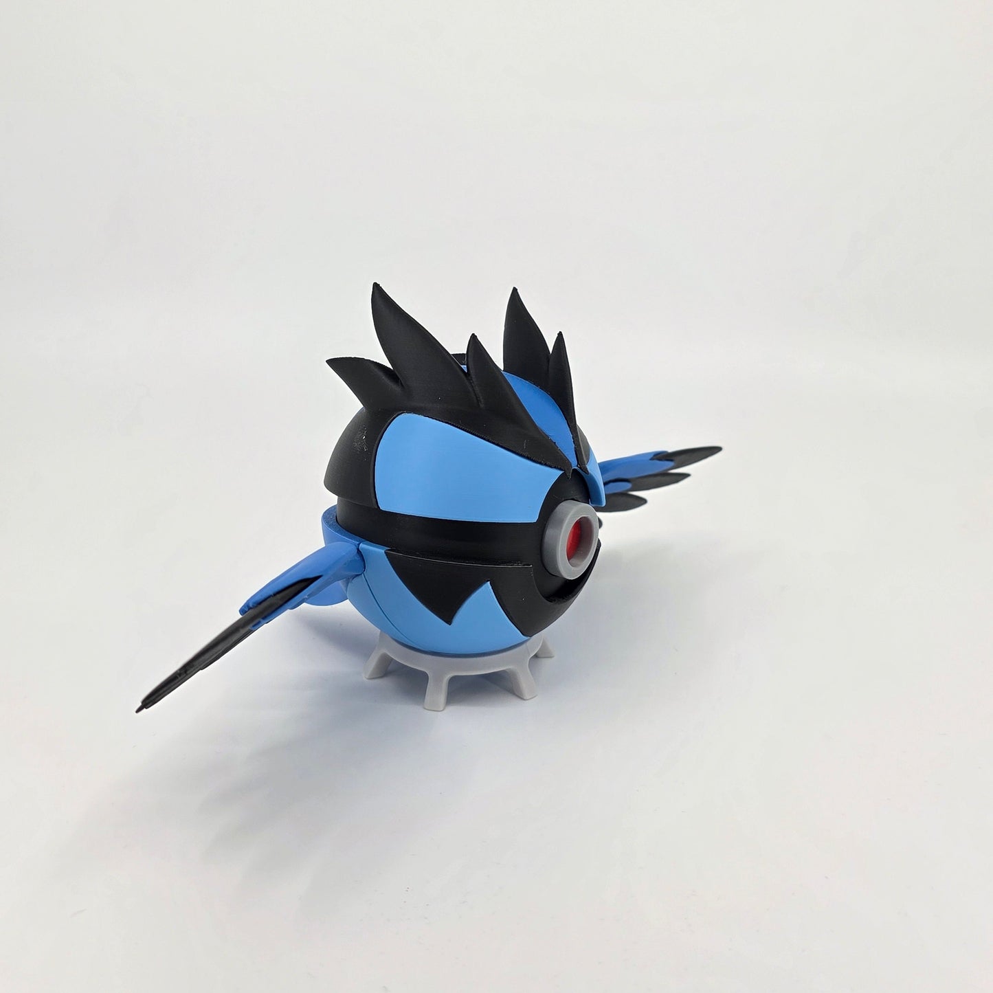 Corvisquire Pokeball – Custom Themed 3D Printed Model | Durable PLA Display