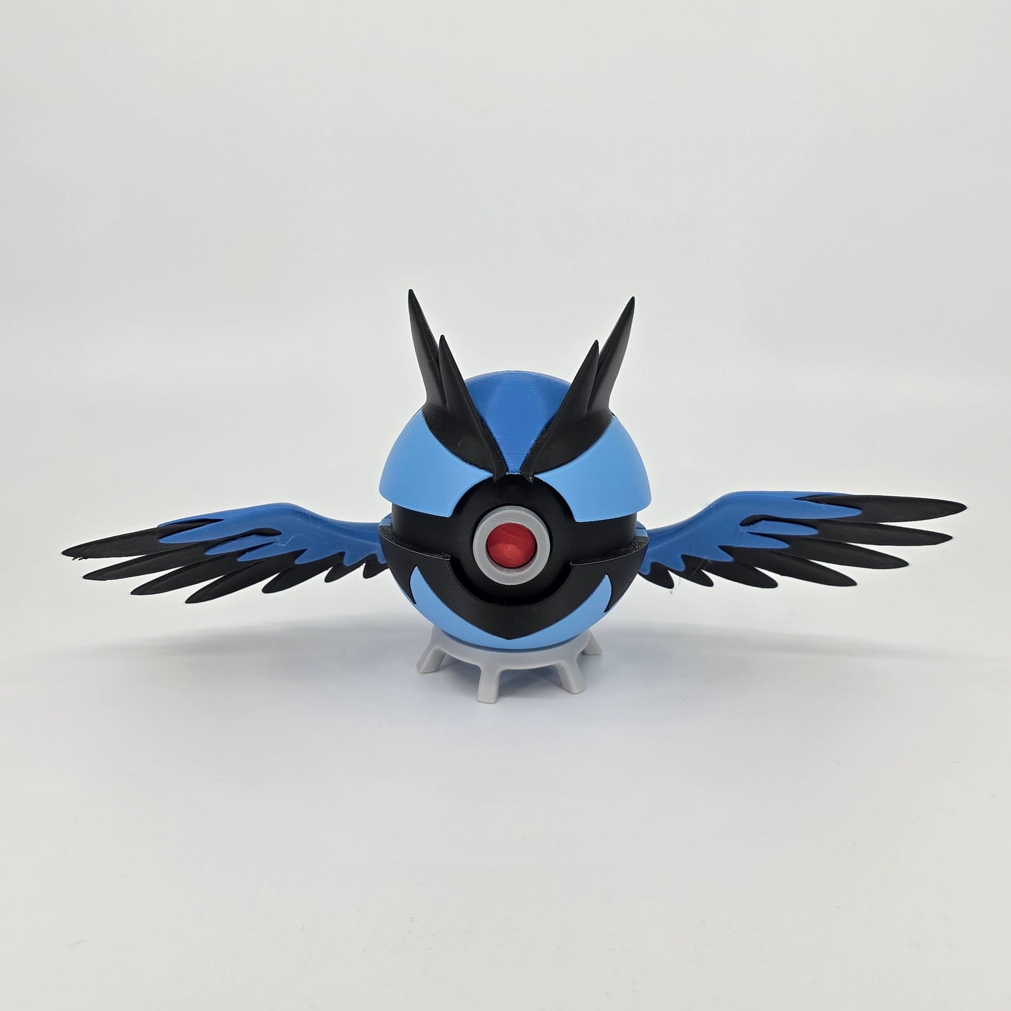 Corvisquire Pokeball – Custom Themed 3D Printed Model | Durable PLA Display
