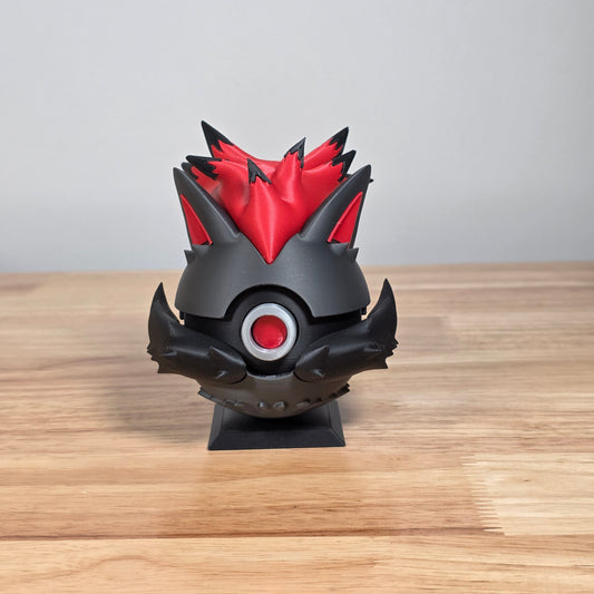 Zoroark Poke Ball | 3D Printed Display Ball