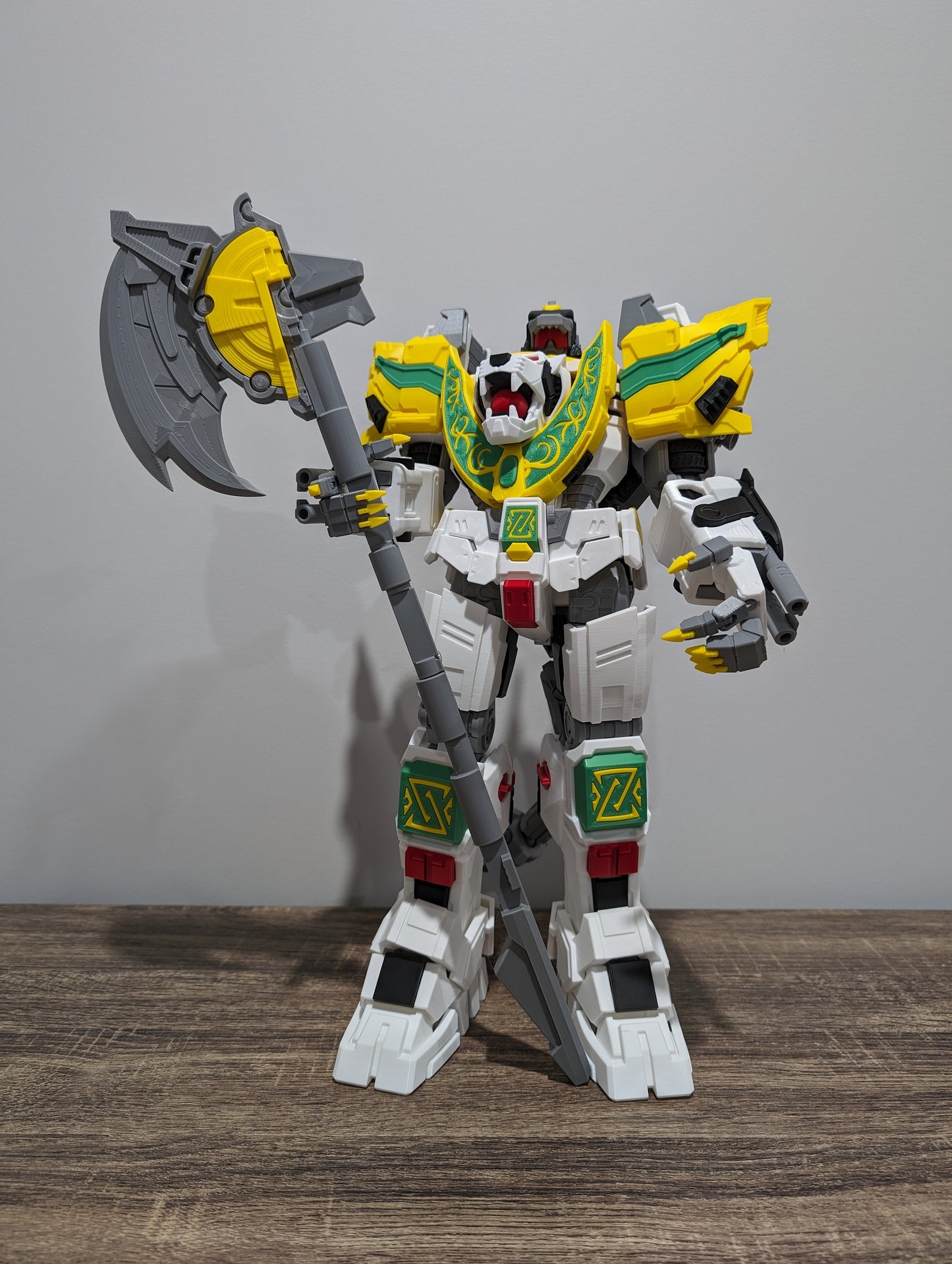 Guardian Angel (WhiteTiger-Falcon Zord) Articulated - 3D Print