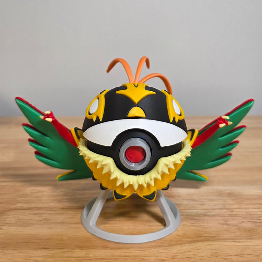 Hawlucha (Mega) Poke Ball | 3D Printed Display Ball