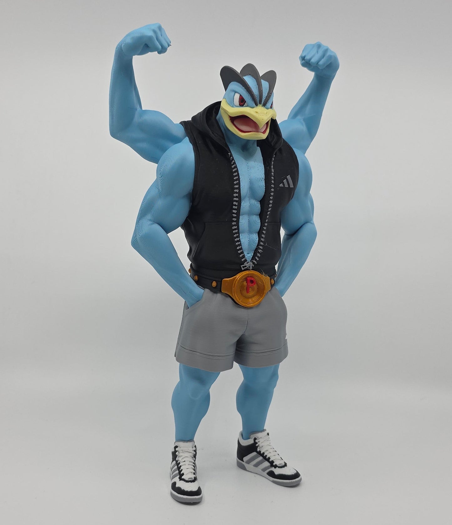 Machamp Urban Style | 3D Printed Statue