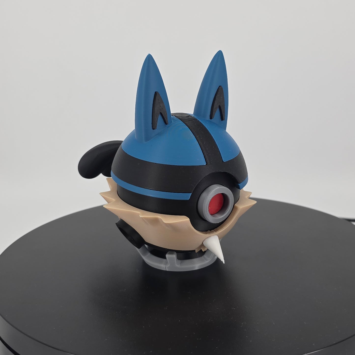Lucario Pokeball | 3D Printed Poke Ball
