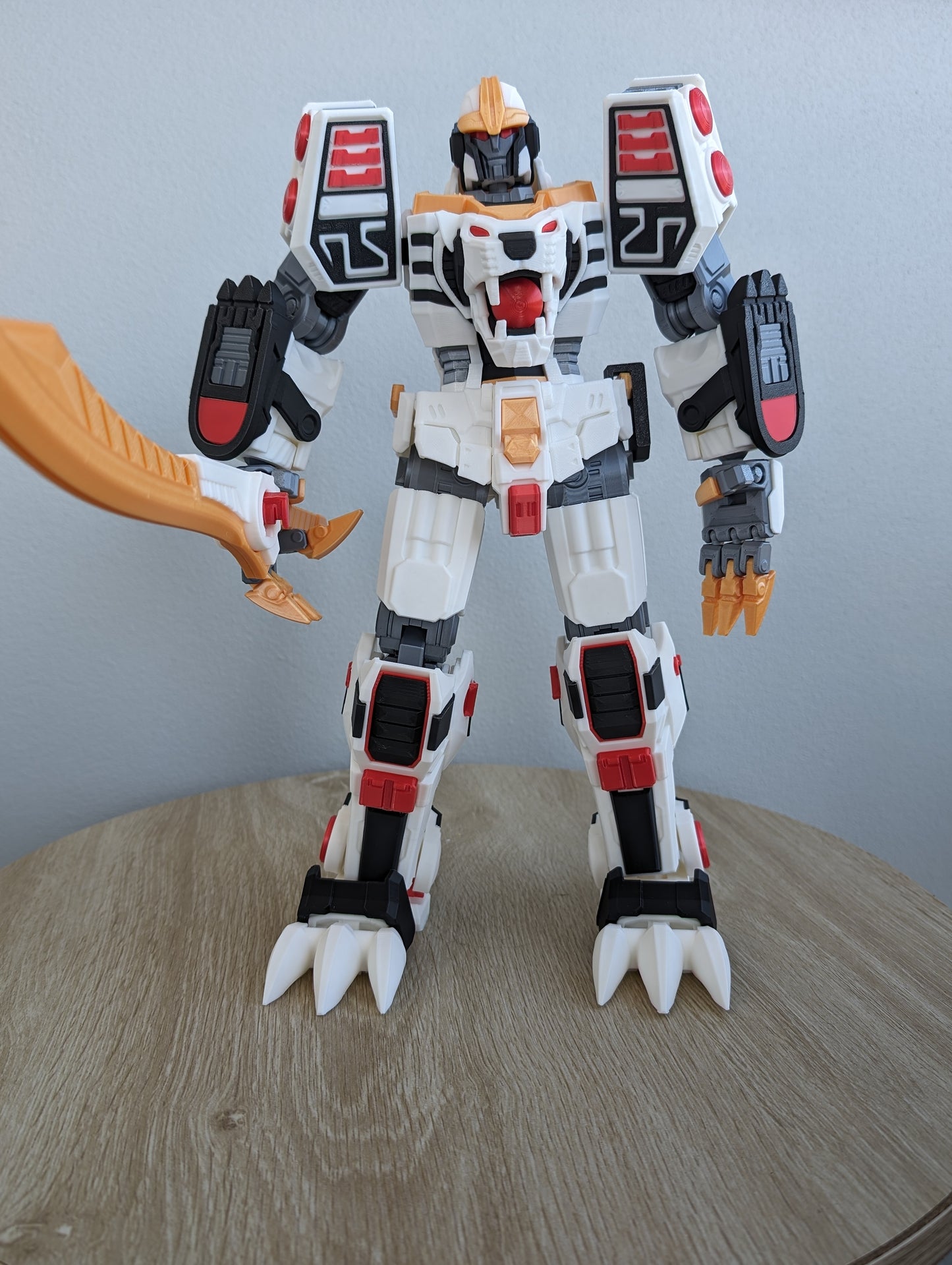 King Tiger (Tiger Zord) Articulated - 3D Print