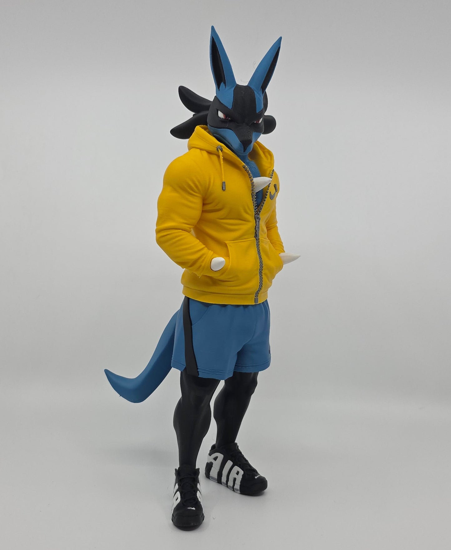 Lucario Urban Style | 3D Printed Statue