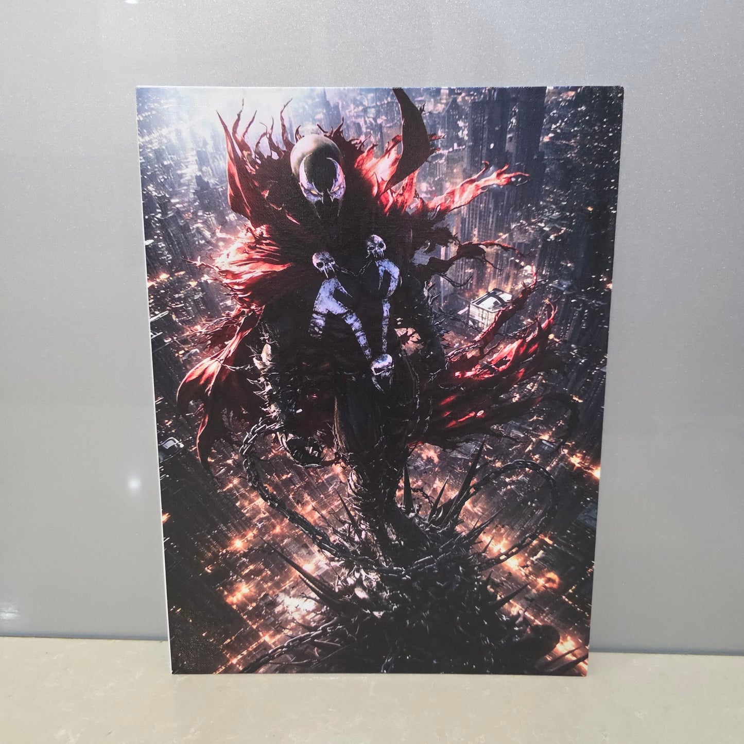 Spawn Dark City UV Printed Canvas Wall Art