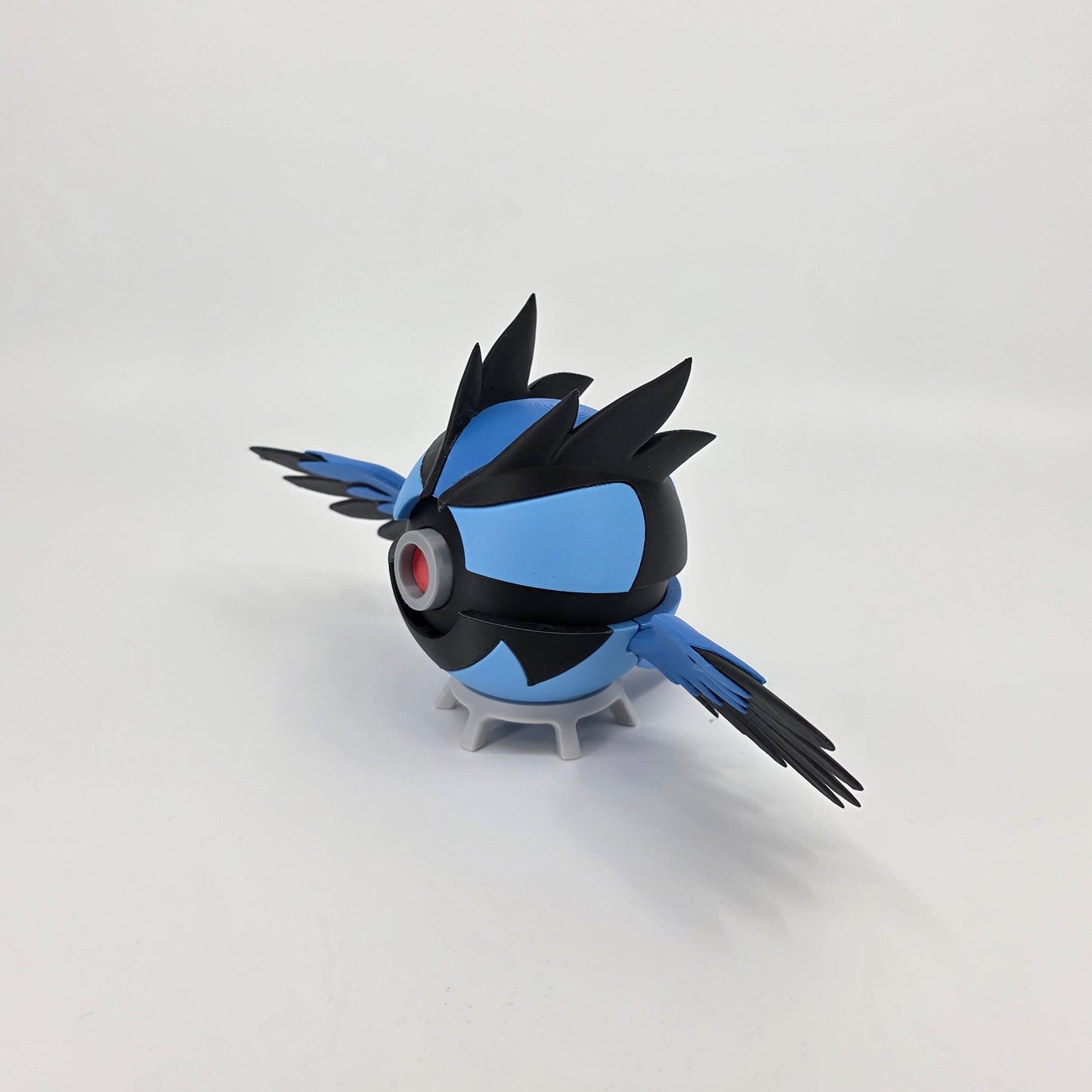 Corvisquire Pokeball – Custom Themed 3D Printed Model | Durable PLA Display