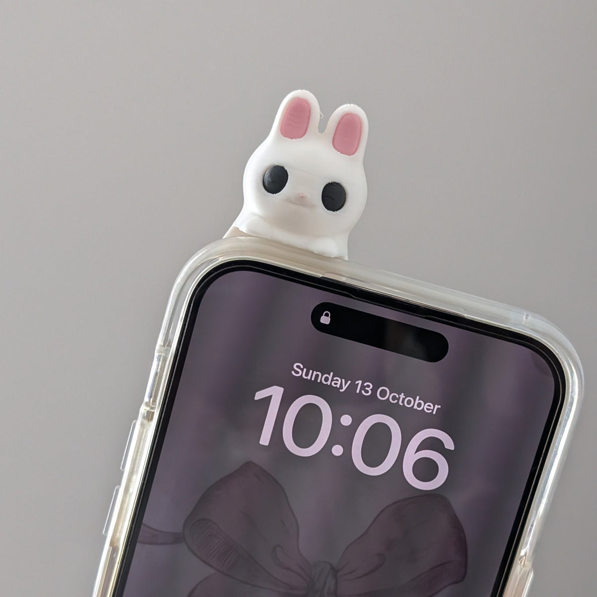 Android Bot Peeping Bunny Phone Peeper – 3DbyDee