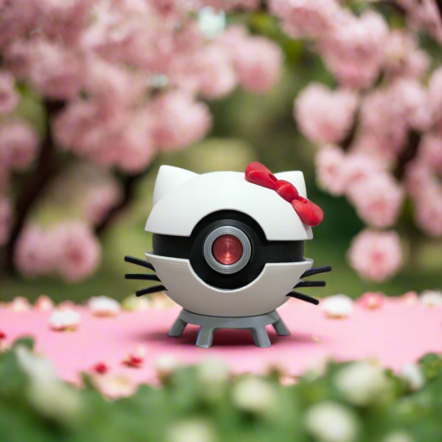 Hello Kitty Themed Pokeball