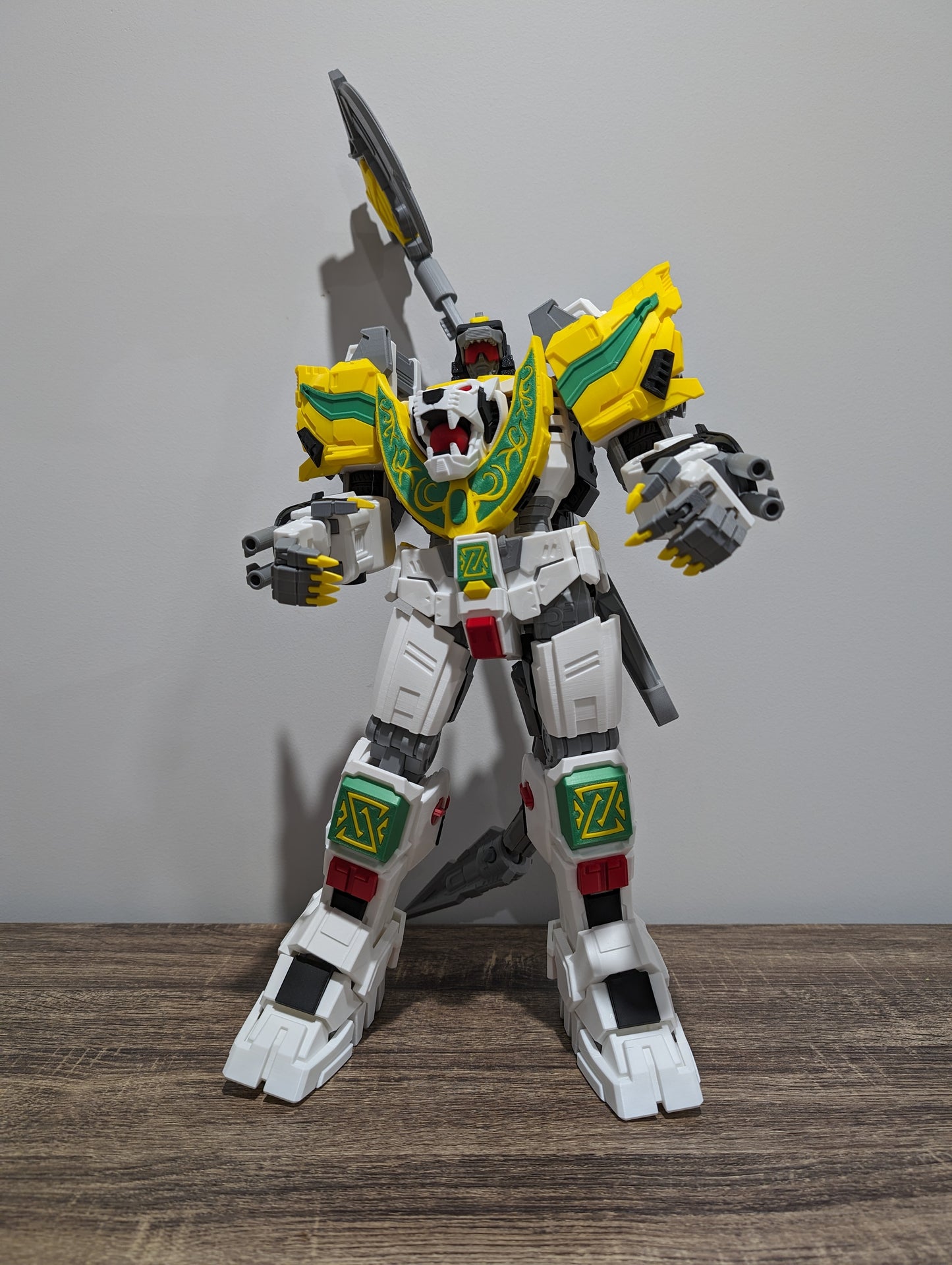 Guardian Angel (WhiteTiger-Falcon Zord) Articulated - 3D Print