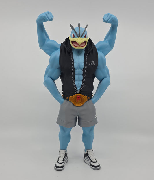 Machamp Urban Style | 3D Printed Statue