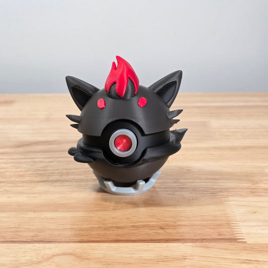 Zorua Themed Pokeball