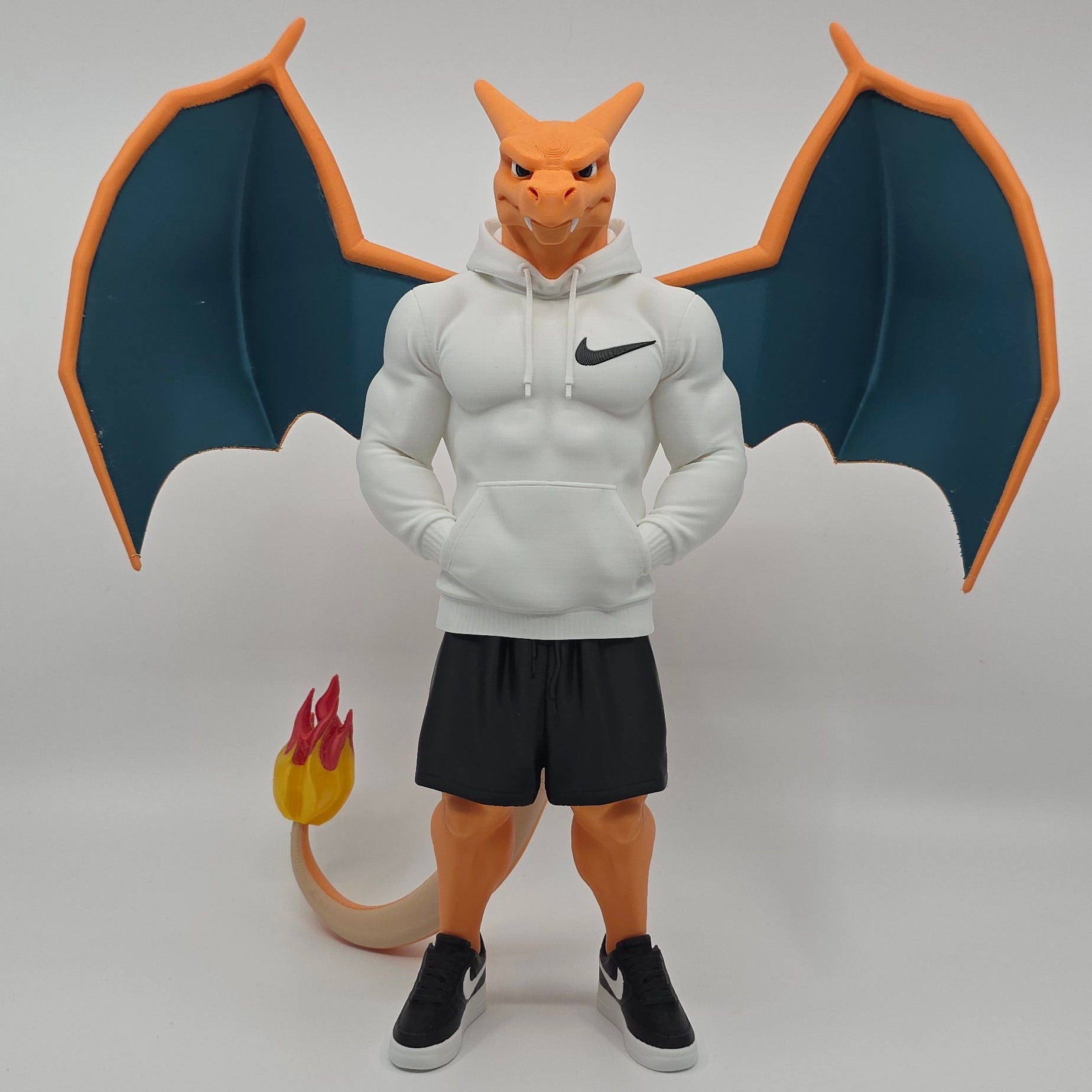 Charizard Urban Style | 3D Printed Statue – 3DbyDee