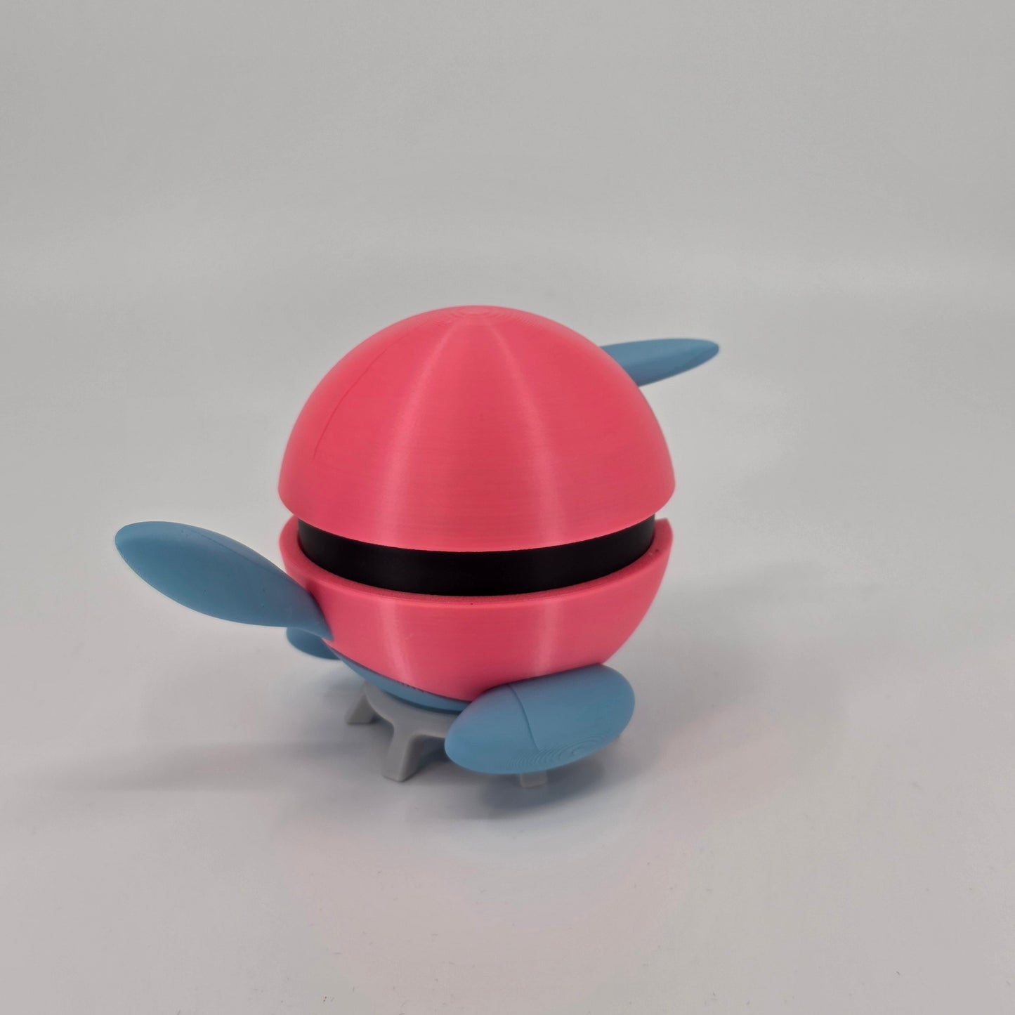 Porygon2 Poke Ball – Custom Themed 3D Printed Model | Durable PLA Display