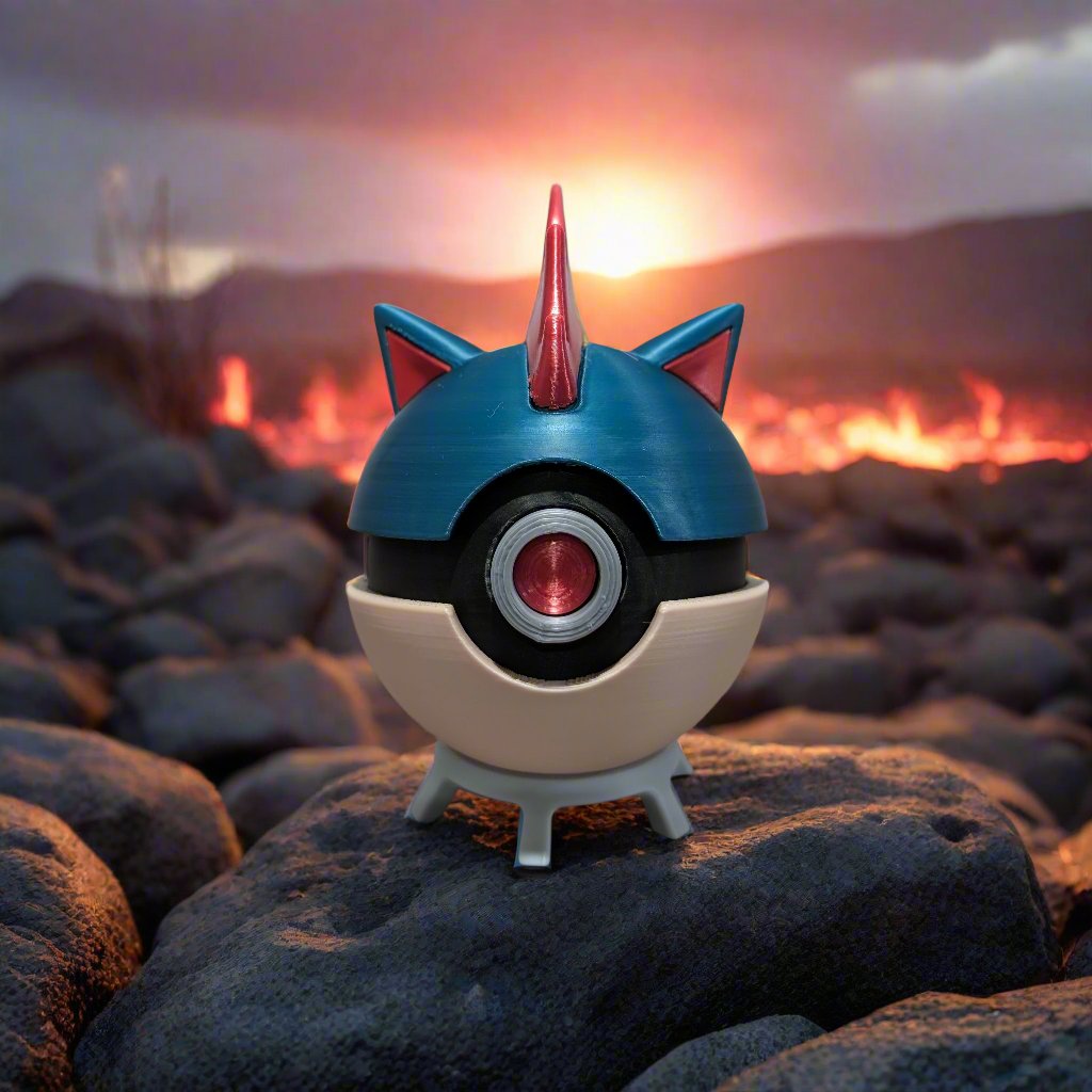 Quilava Themed Pokeball