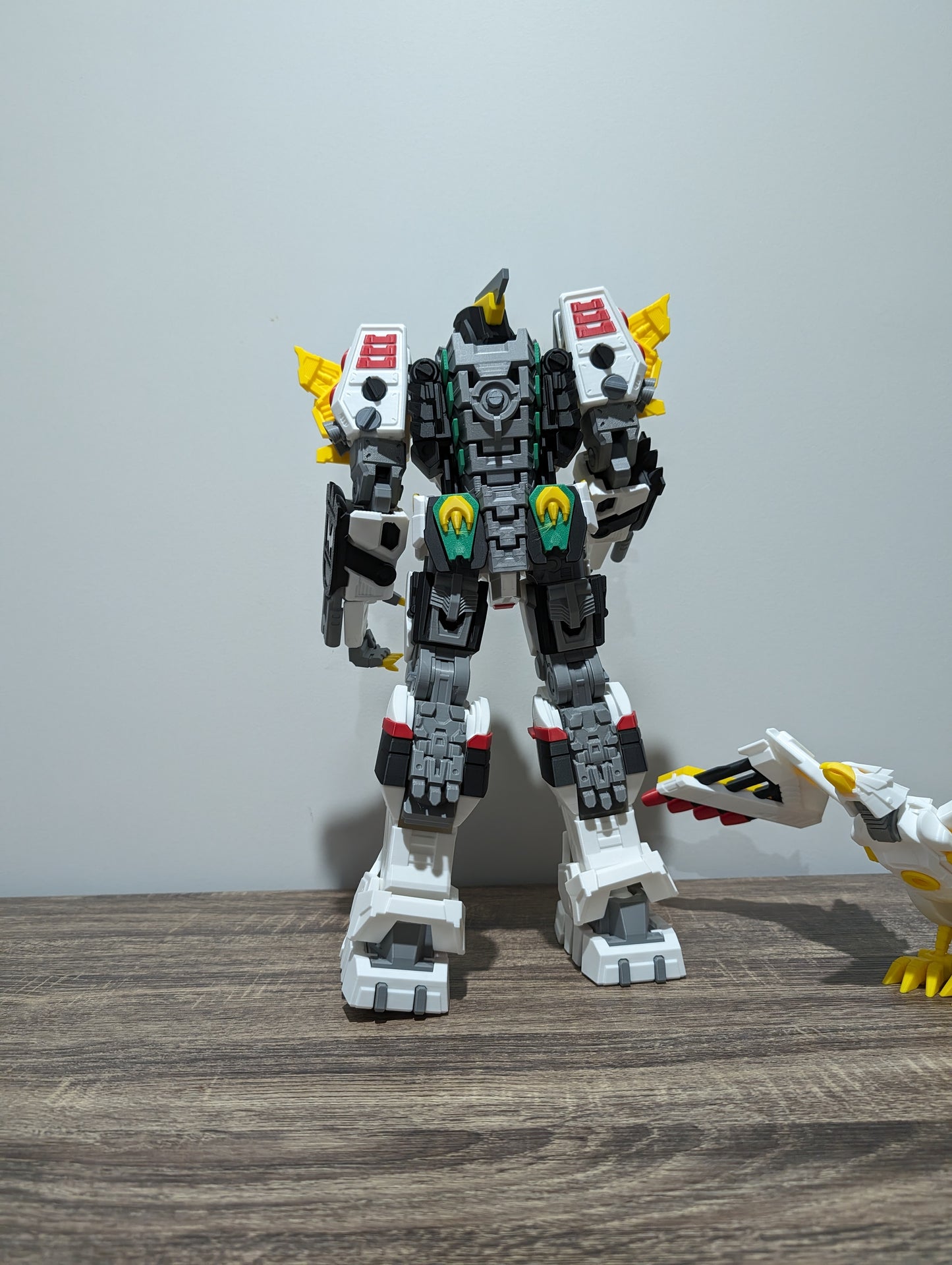 Guardian Angel (WhiteTiger-Falcon Zord) Articulated - 3D Print