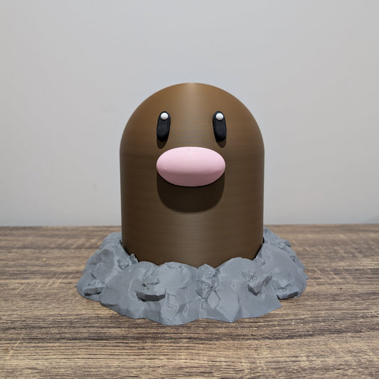 Life size Diglett