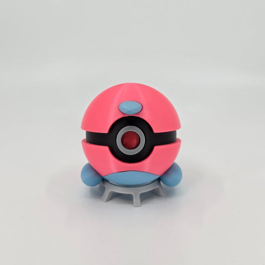 Porygon2 Poke Ball – Custom Themed 3D Printed Model | Durable PLA Display