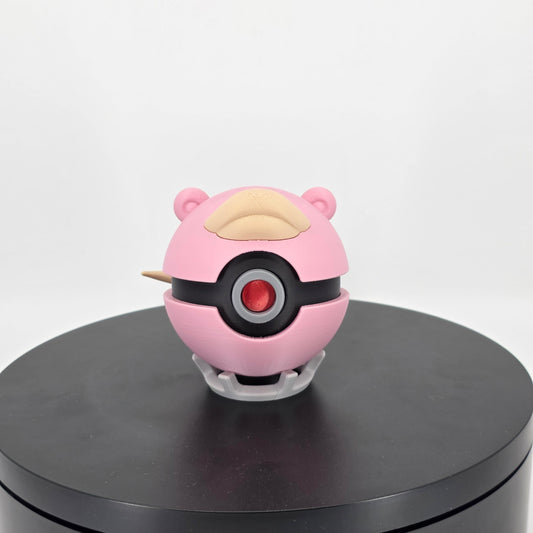 Slowpoke Poke Ball | 3D Printed Display Ball