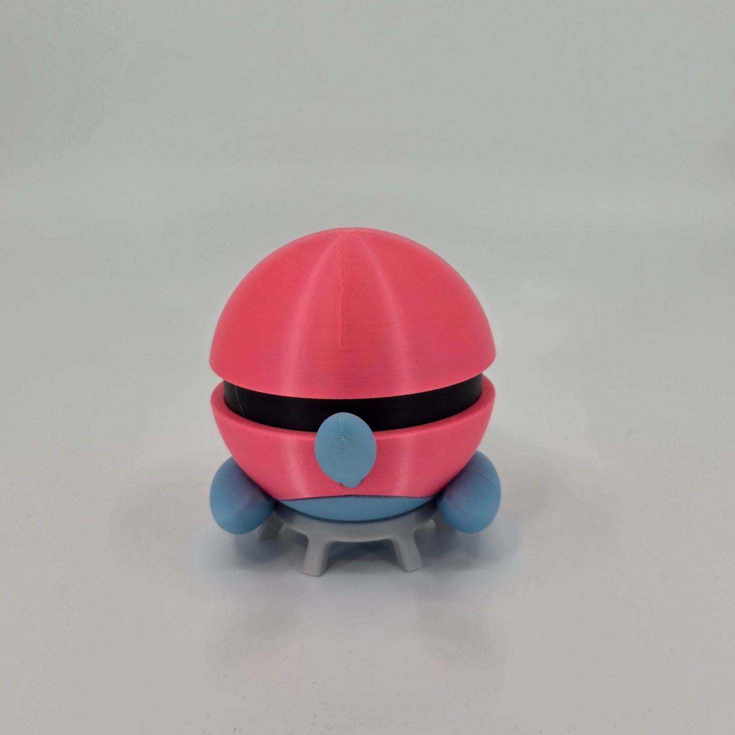 Porygon2 Poke Ball – Custom Themed 3D Printed Model | Durable PLA Display