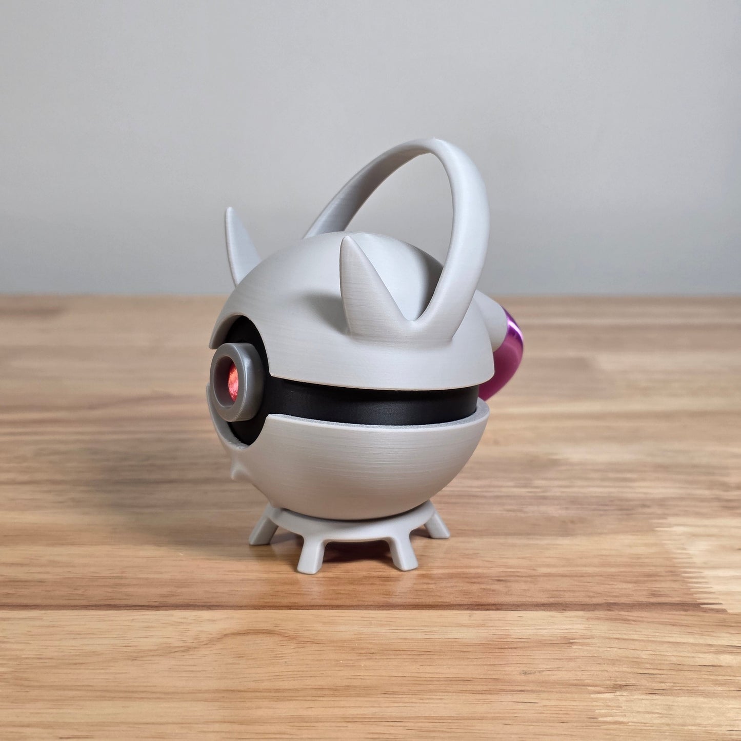 Mewtwo (Mega Y) Poke Ball | 3D Printed Display Ball