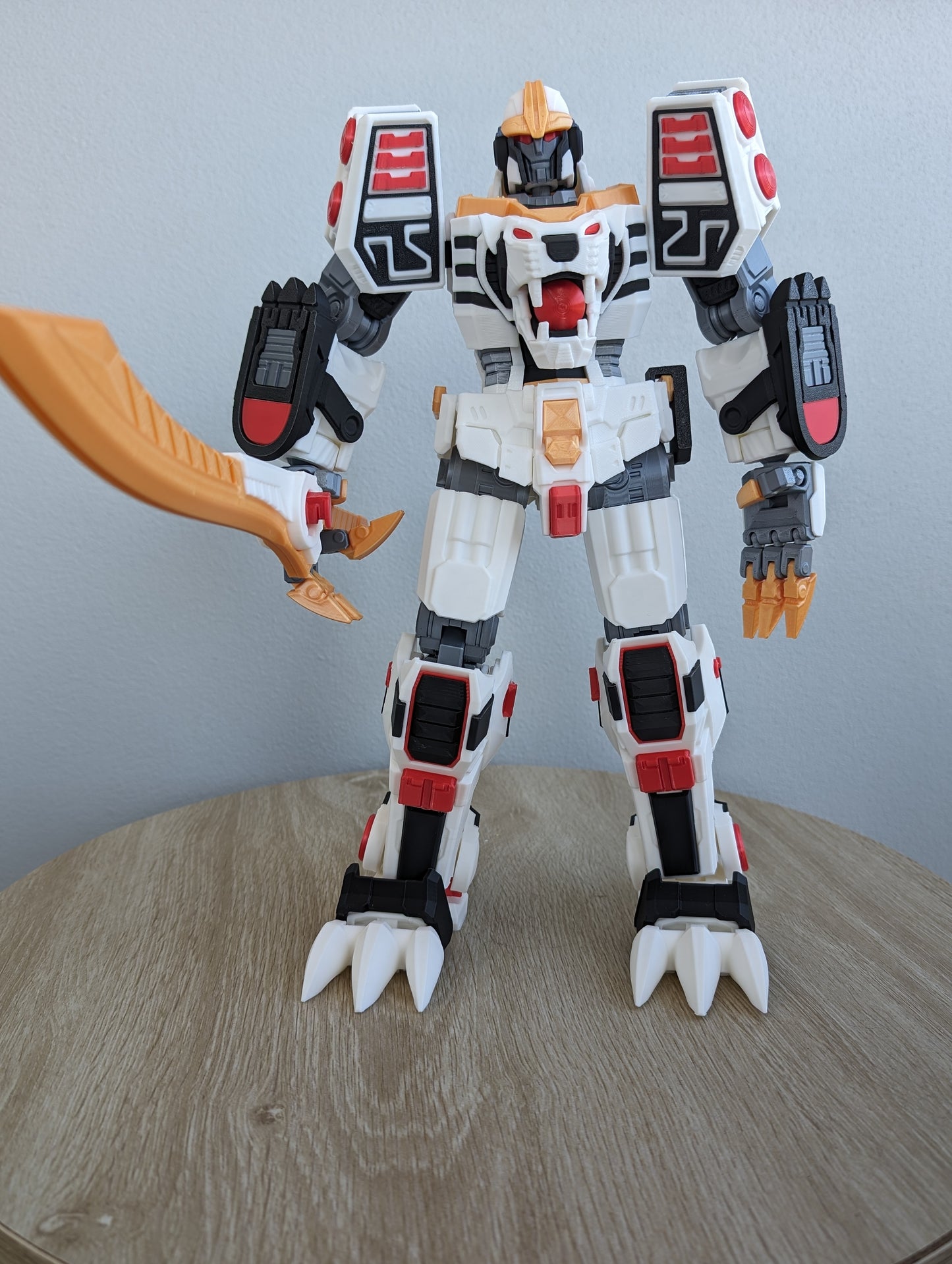 King Tiger (Tiger Zord) Articulated - 3D Print