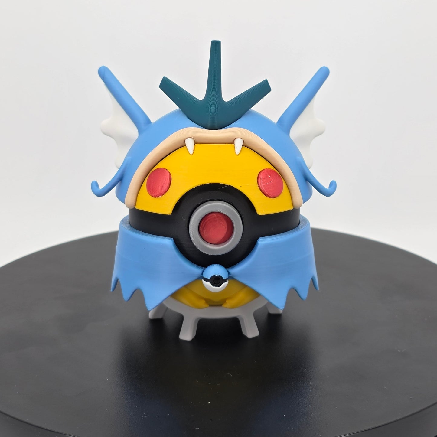 Pikachu Poncho Gyarados Poke Ball | 3D Printed Display Ball