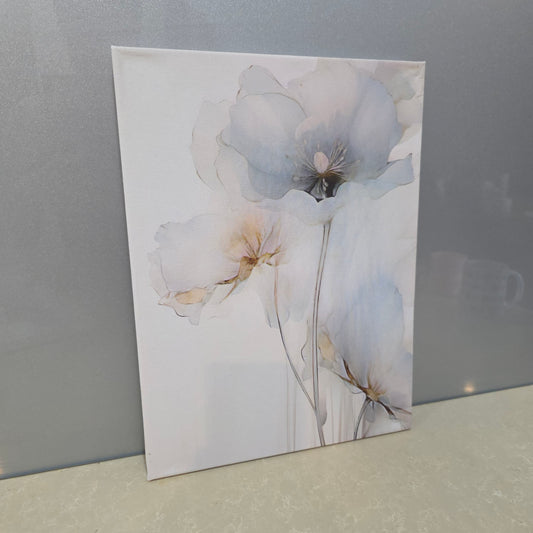 Minimalist Floral UV Printed Canvas Wall Art