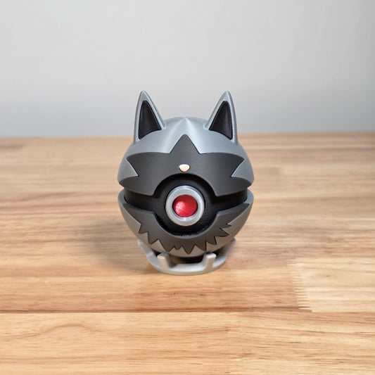 Poochyena Poke Ball | 3D Printed Display Ball